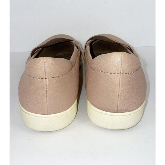 Naturalizer Mai Mary Jane Leather Sneaker Elastic Strap Blush Pink Nude 8.5WW - Picture 5 of 16